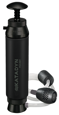 Katadyn Pocket Wasserfilter Black Edition  - Outdoor Wasserfilter