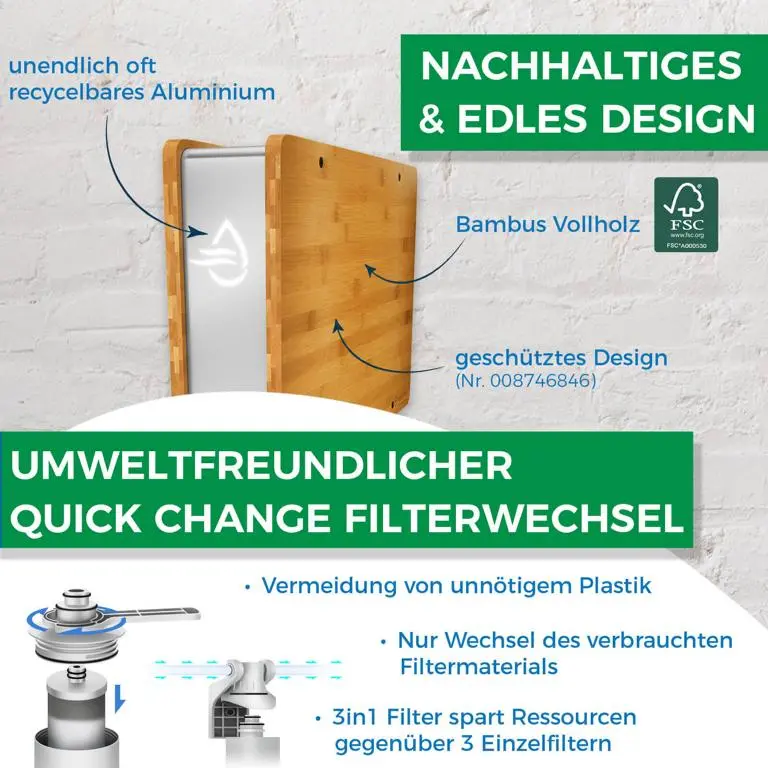 Osmoseanlage HappyFilter - OsmoFresh inkl. 3in1 Vorfilter und Wasserhahn Osmoseanlage HappyFilter - OsmoFresh inkl. 3in1 Vorfilter und Wasserhahn