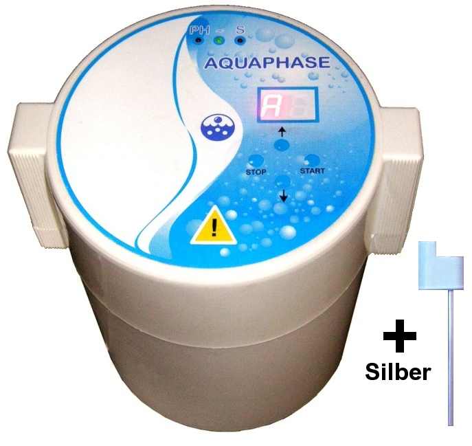 Aquaphaser® Wasserionisierer mit zwei Silberelektroden